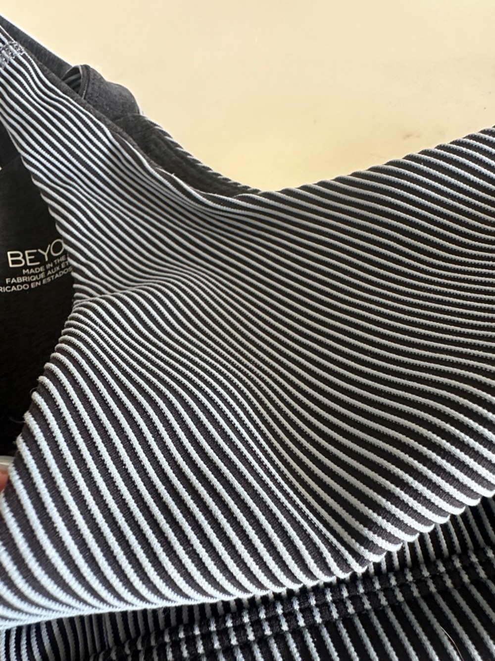 Beyond Yoga Ribbed Racerback Sports Bra - Picture 2 of 4